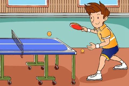 打乒乓球的好处 什么样的运动更适合小孩