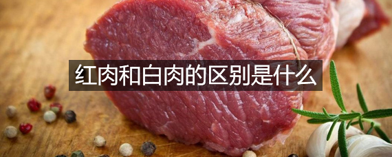 红肉和白肉的区别是什么 红肉和白肉哪个更健康