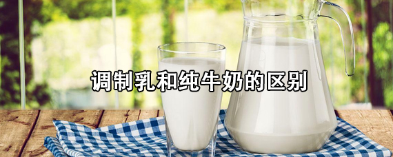 调制乳和纯牛奶的区别 调制乳和纯牛奶哪个适合孩子